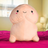 Pop Peckers Chibi Happy Peckers Pillow — Large, Light - 848518056283