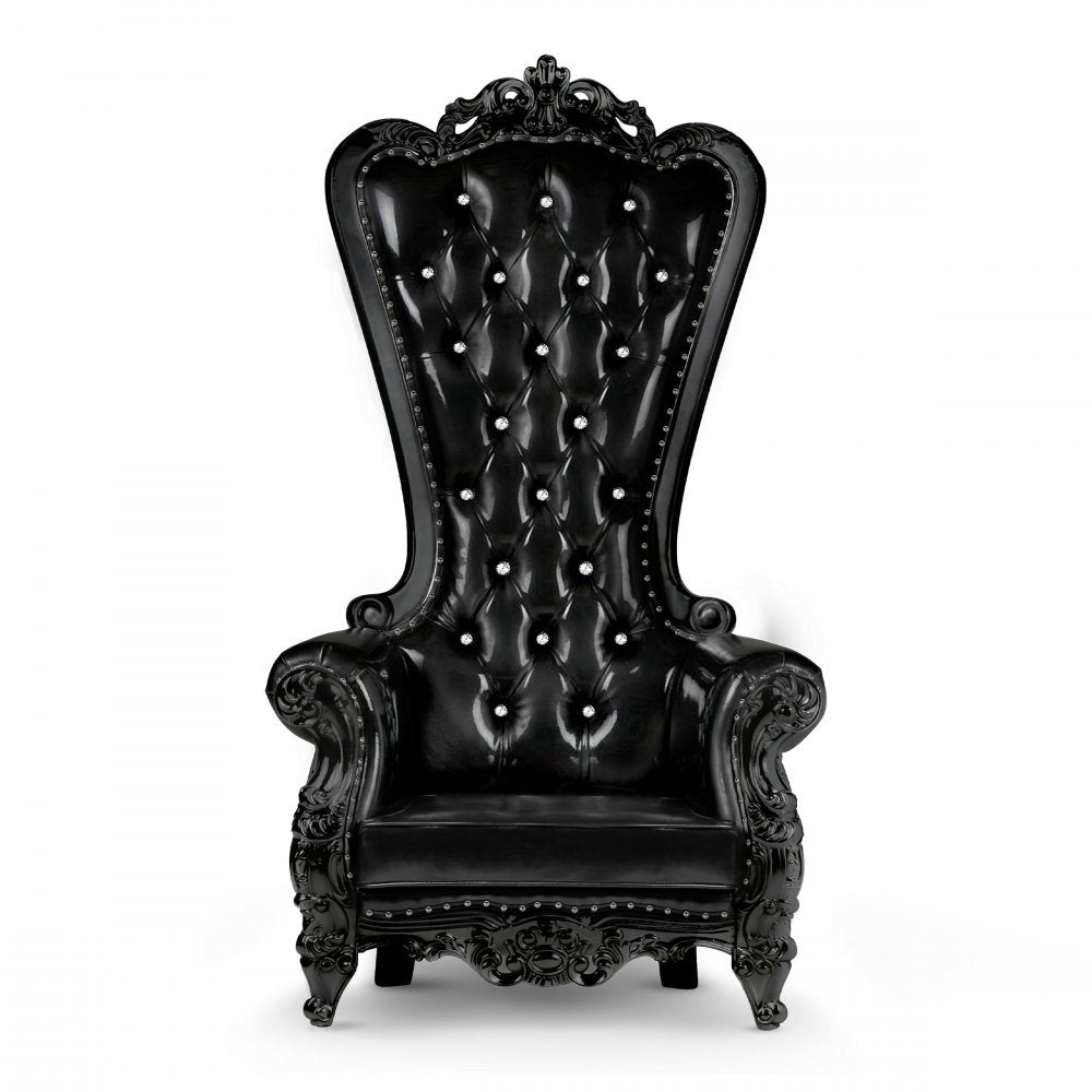 BDSM Throne Chair - Black - image 5