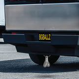 Big Ballers Truck Nuts Hitch Gag — Black, 7.5 in - 848518056511