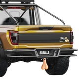 Big Ballers Truck Nuts Hitch Gag — Black, 7.5 in - 848518056511