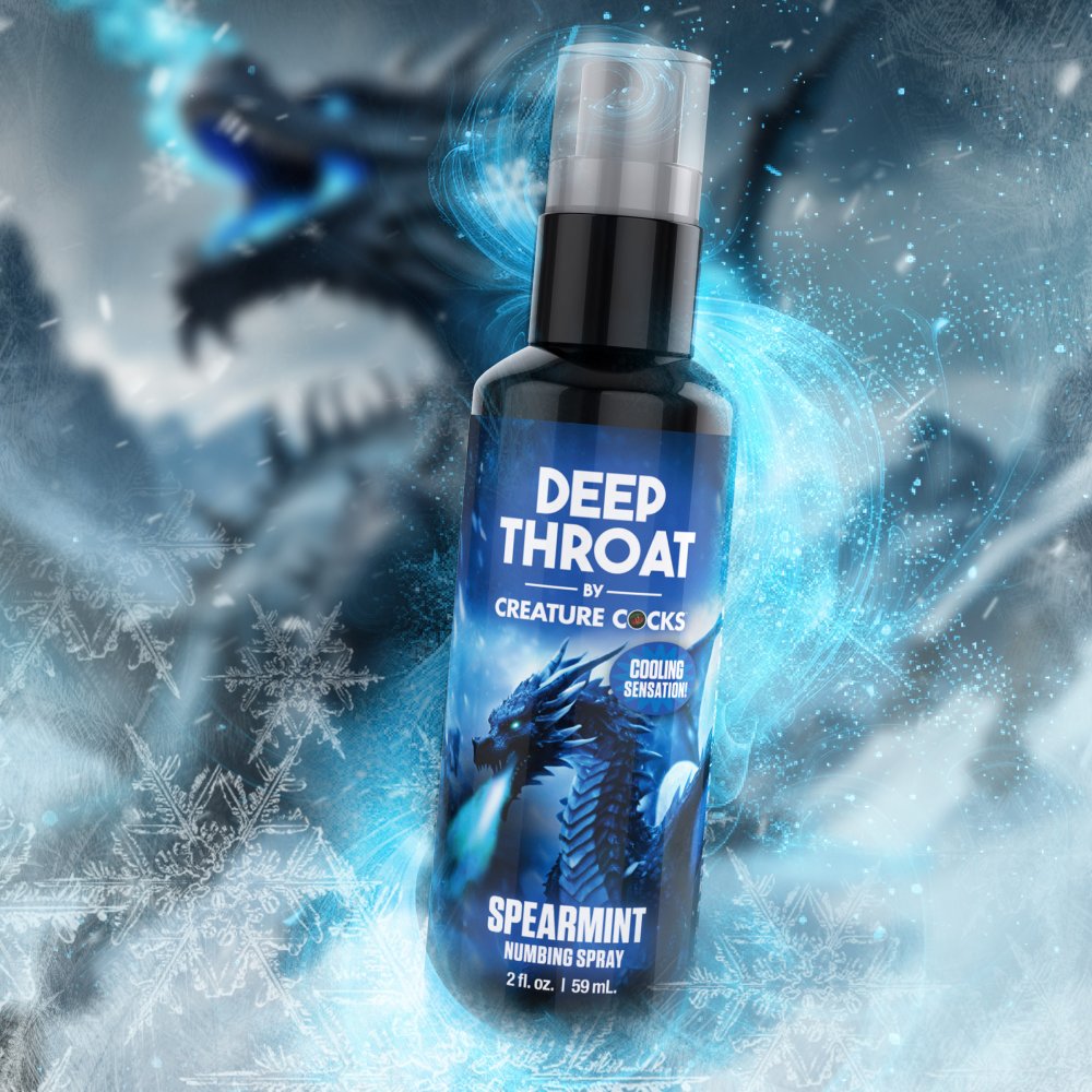 Deep Throat Spearmint Numbing Spray - image 1