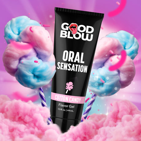Good Blow Oral Sensation Gel, Cotton Candy — 1.5 fl. oz. - GB-AH590-COTTON
