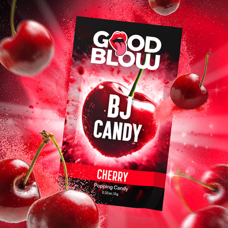 Good Blow Cherry Popping Oral Enhancer Candy, 9 g - GB-AH592-CHERRY