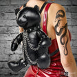 Master Series BDSM Bear Backpack — Black Vegan Leather - 848518057341