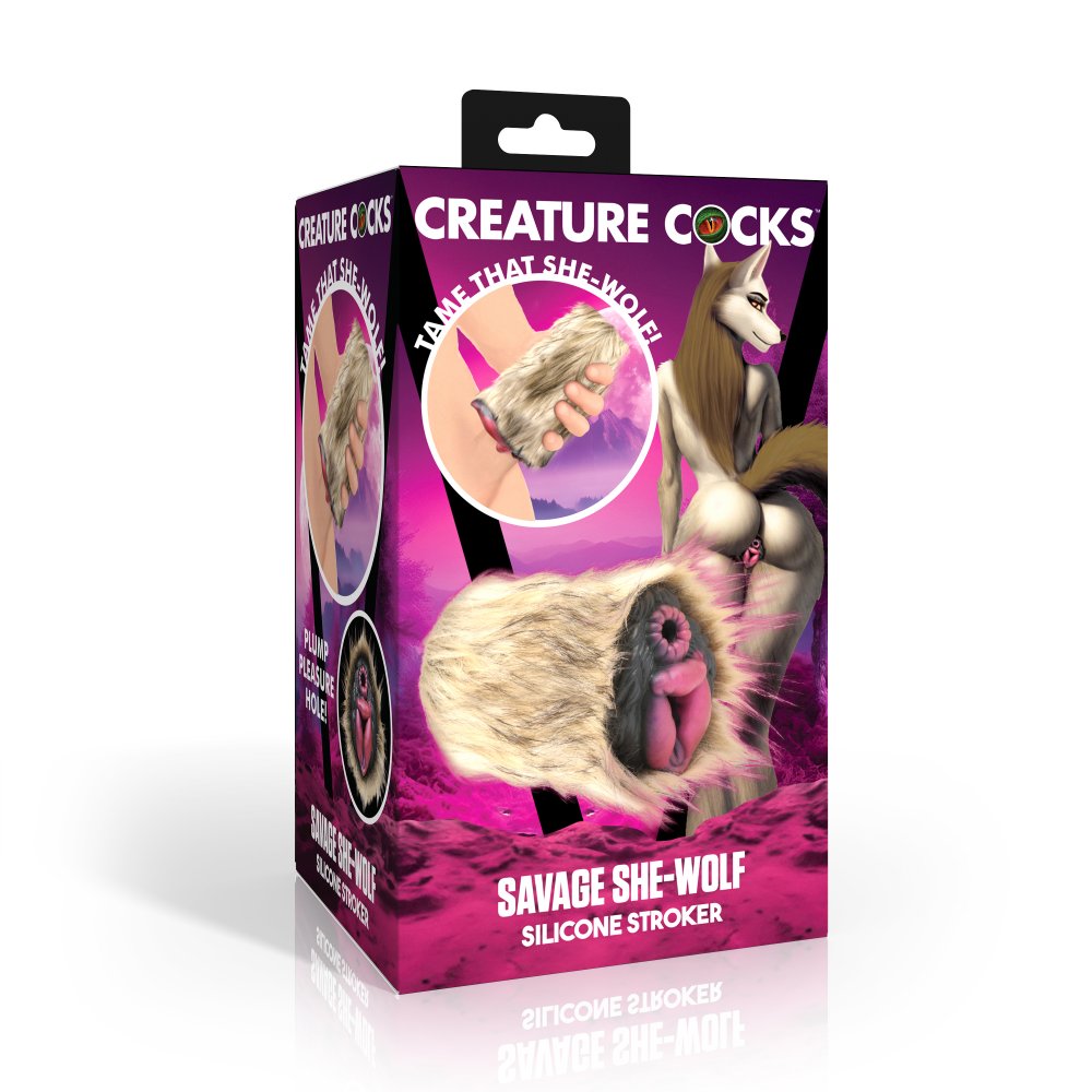 Savage She-Wolf Silicone Stroker - image 7