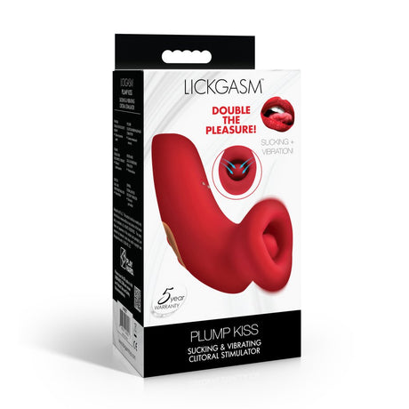Plump Kiss Sucking and Vibrating Clitoral Stimulator - image 7