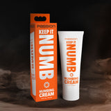 Passion Lubricants Keep It Numb Numbing Cream — 5% Lidocaine, 1.5 fl oz - PA-AH649