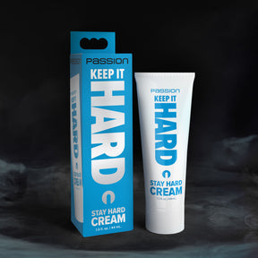 Passion Lubricants Keep It Hard Cream — 5% Lidocaine, 1.5 fl. oz. - PA-AH652