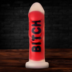 Master Series Bitch Silicone Dildo — 7.3 in, 1.8 in Diameter - 848518058393