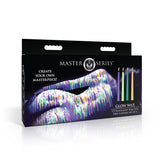 Glow Wax UV Blacklight Reactive Drip Candles Set of 4 - image 5