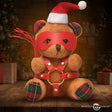 Master Series Holiday Bondage Bear Keychain — Brown - 848518058812