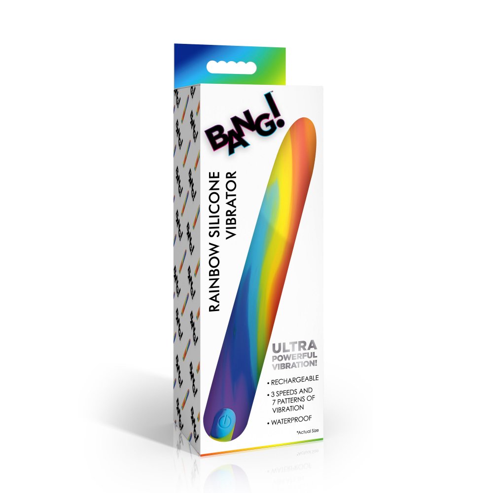 Rainbow Silicone Vibrator - image 7