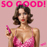 Tapered Flexible Silicone Bullet - Pink - image 3