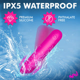 Tapered Flexible Silicone Bullet - Pink - image 4