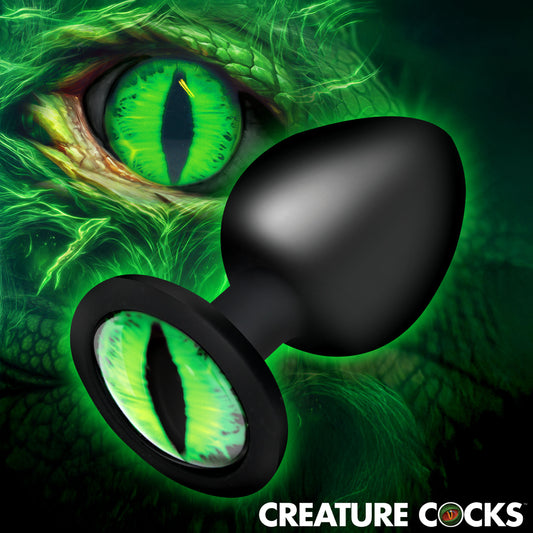 Creature Eye  Eye Silicone Butt Plug - Large