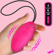 Bang! Vibrating Silicone Egg with Wireless Remote — Pink - BNG-AH746