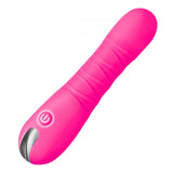 New Thrusting Silicone Dildo - Pink - image 4