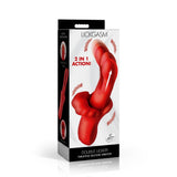 Double Licker Thrusting Silicone Vibrator - image 7