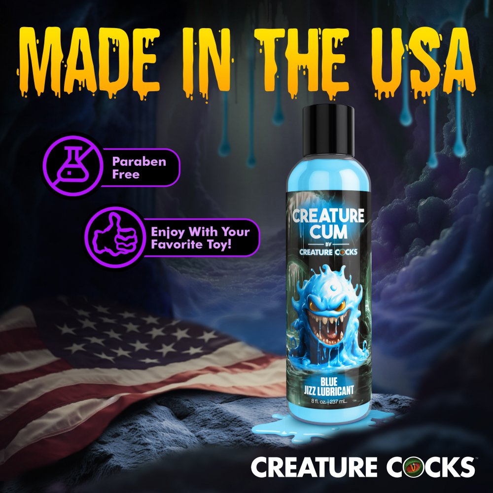 Creature Cum Blue Jizz Lubricant - 8oz - image 5