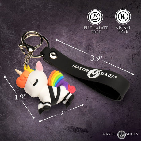 Bondage Unicorn Keychain - image 2