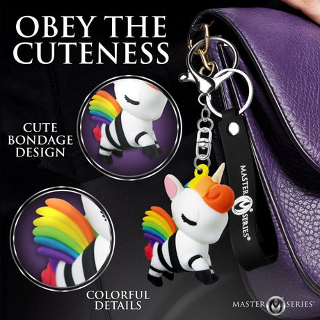 Bondage Unicorn Keychain - image 3