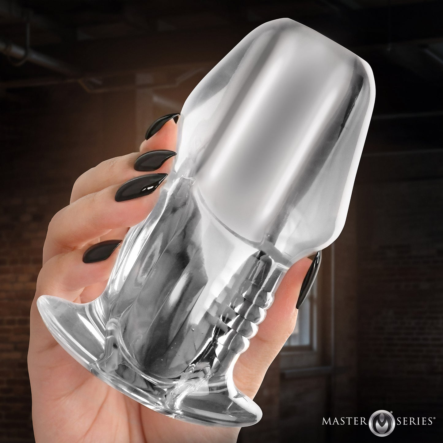 Dicked  Hollow Anal Plug -
