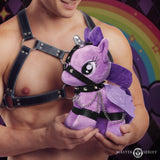 Raven Plum Bondage Pony - image 2