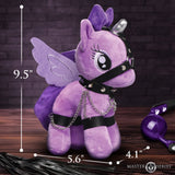 Raven Plum Bondage Pony - image 5