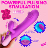 Clit Tapping Pulsing Rabbit - Purple - image 2