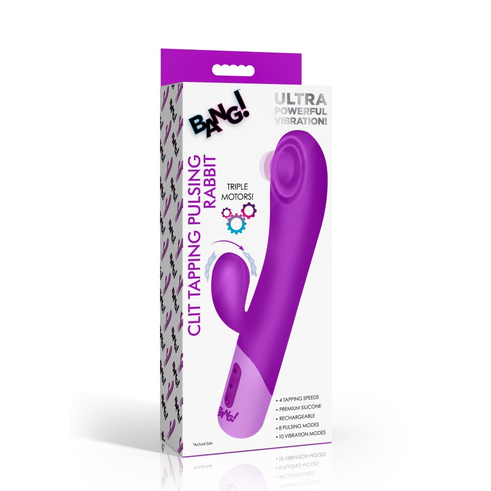 Clit Tapping Pulsing Rabbit - Purple - image 6