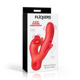 Kissing and Flicking Silicone Vibrator - image 8