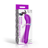 G-Spot Flexible Silicone Vibrator - Purple - image 6