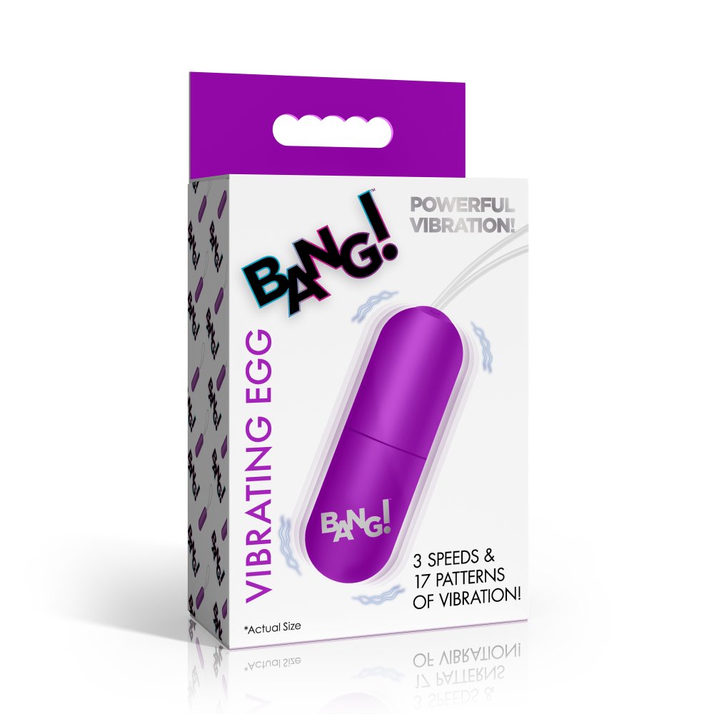 Vibrating Egg - Purple - image 4