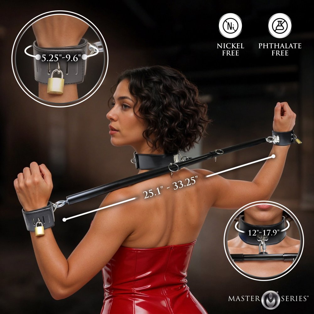 Dominion Bar Spreader Bar with Collar and Restraints - image 4