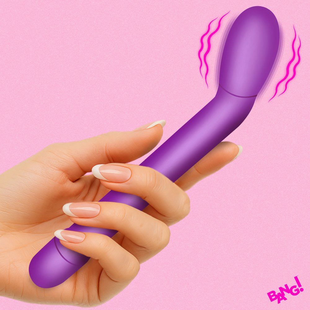 Slim G-Spot Vibrator - Purple - image 1