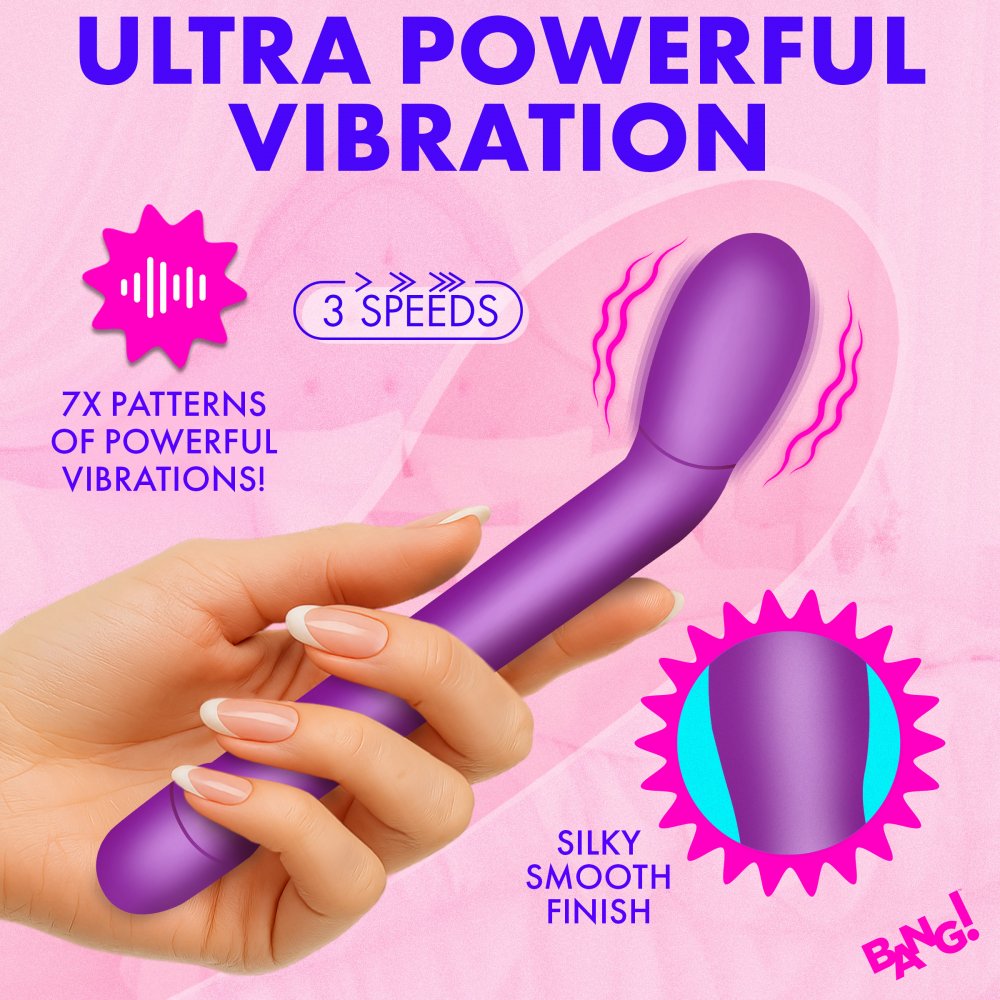 Slim G-Spot Vibrator - Purple - image 2