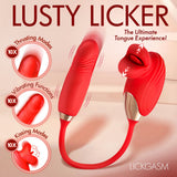 Bliss Kiss Kissing Clitoral Stimulator w/ Thrusting Vibrator - image 2