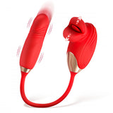 Bliss Kiss Kissing Clitoral Stimulator w/ Thrusting Vibrator - image 6