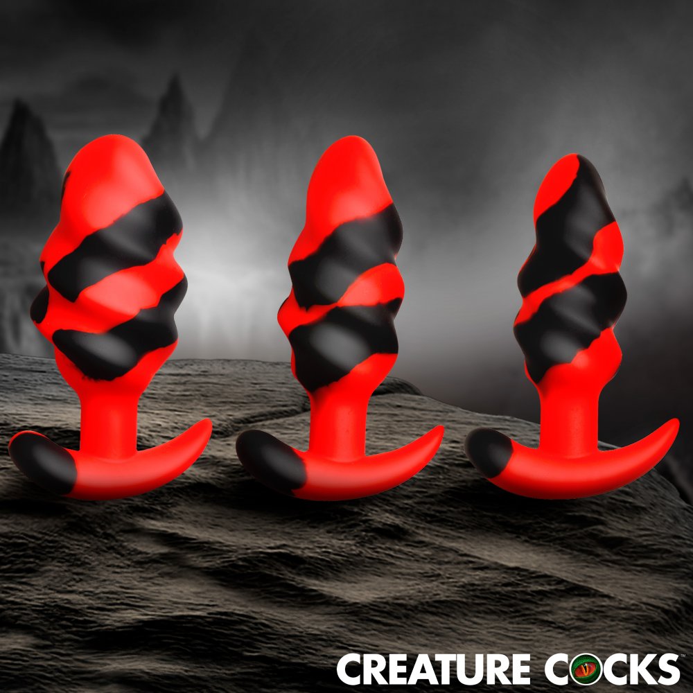 Dragon Trainer Silicone Butt Plug Set - image 1