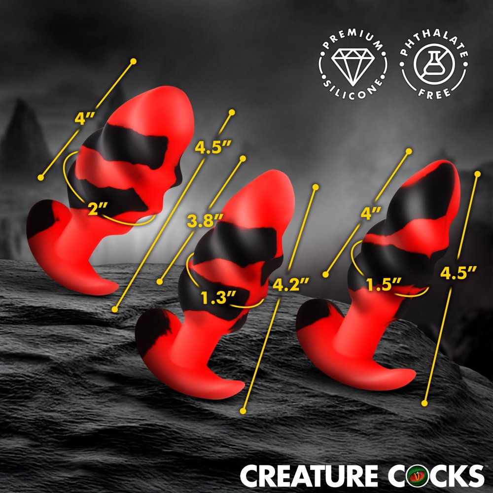 Dragon Trainer Silicone Butt Plug Set - image 4