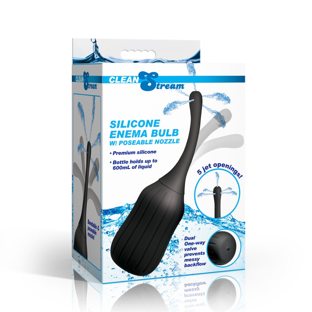 Silicone Enema Bulb w/ Poseable Nozzle - image 7