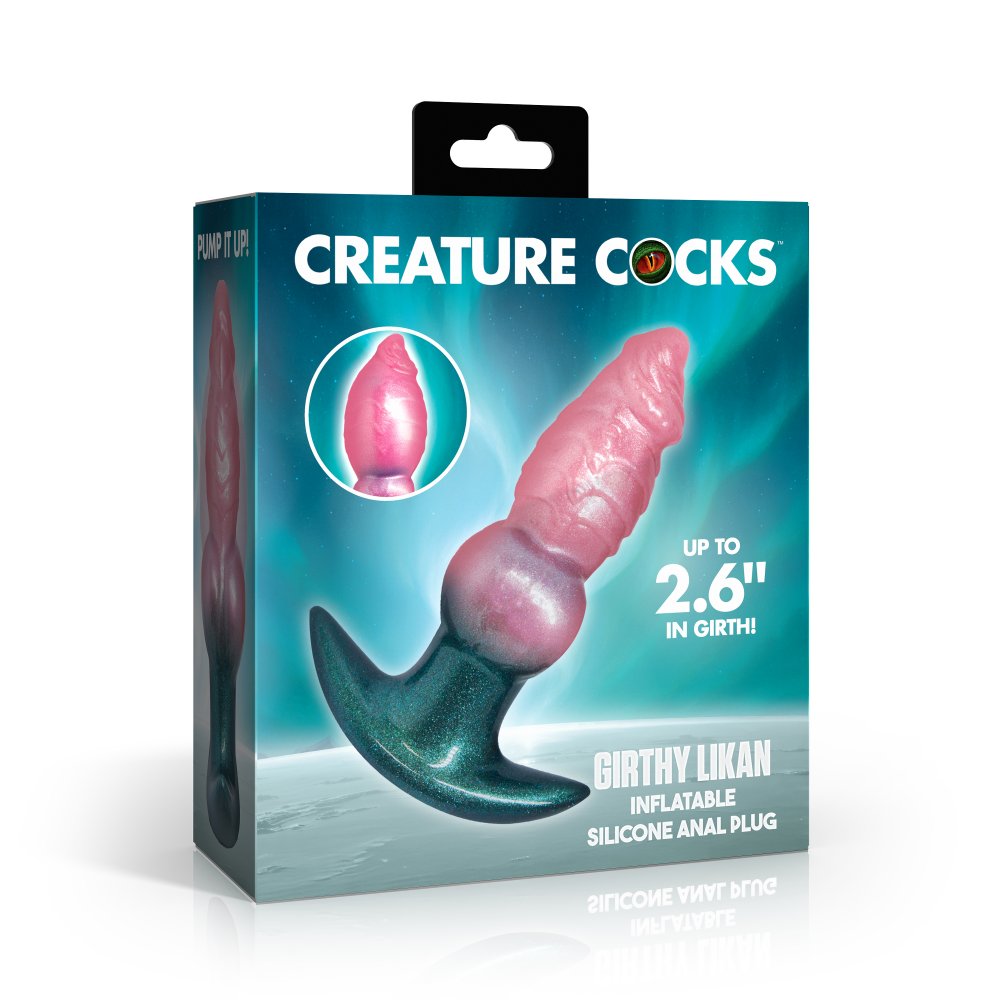 Girthy Likan Inflatable Silicone Anal Plug - image 6