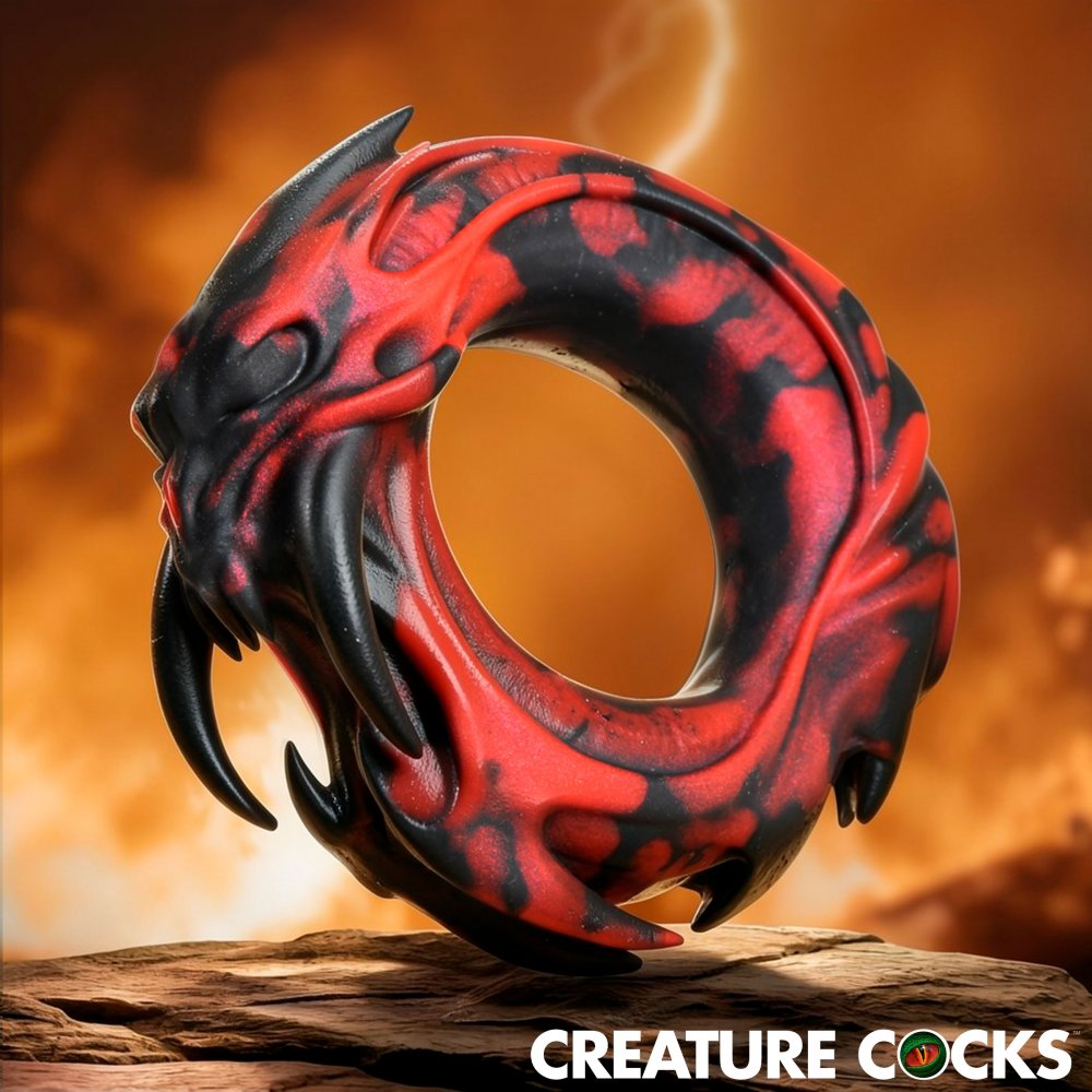 Hell Fang Silicone Cock Ring - image 1