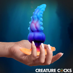 Glowtopus Glow-in-the-Dark Silicone Anal Plug - image 1