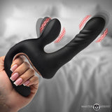 Thrust Pounder Thrusting Silicone Vibrator - image 1