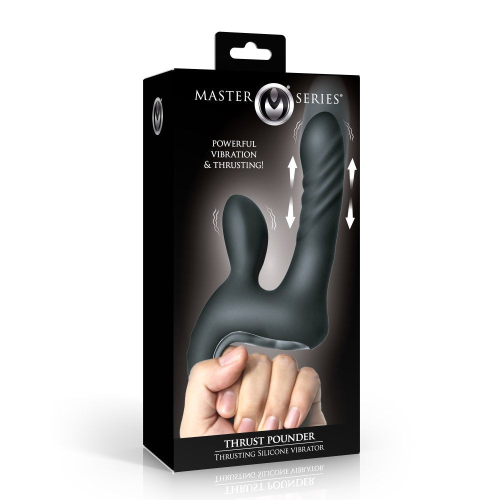 Thrust Pounder Thrusting Silicone Vibrator - image 6