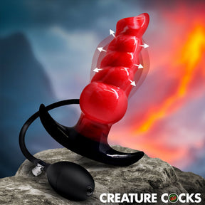 Blaze Inflatable Silicone Anal Plug - image 1