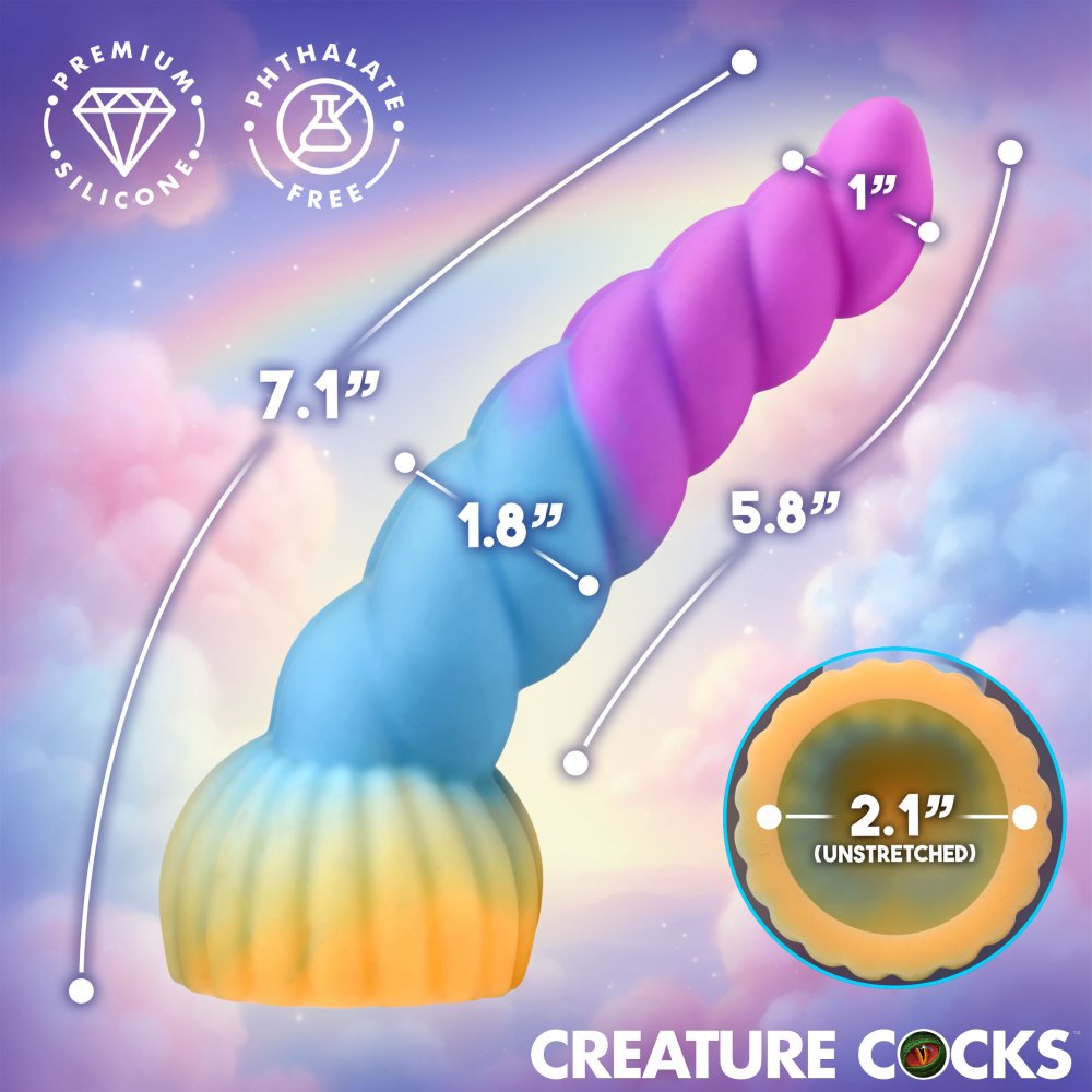 Unicorn Head Silicone Wand Attachment - image 4