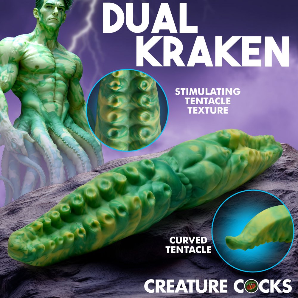 Dual Kraken Silicone Double Dildo - image 3