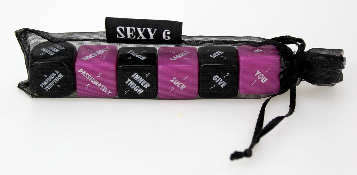 Creative Conceptions Sexy 6 Foreplay Dice Game - CC-USS6